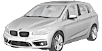BMW F45 P1DA6 Fault Code